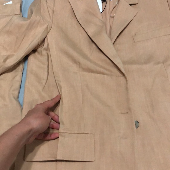 Zara full length pleated pant and straight cut blazer - Picture 11 of 16